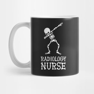 Dab dabbing skeleton radiology nurse Mug